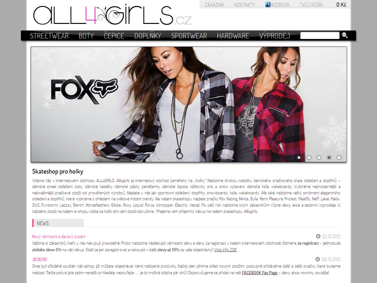 E-shop All4Girls