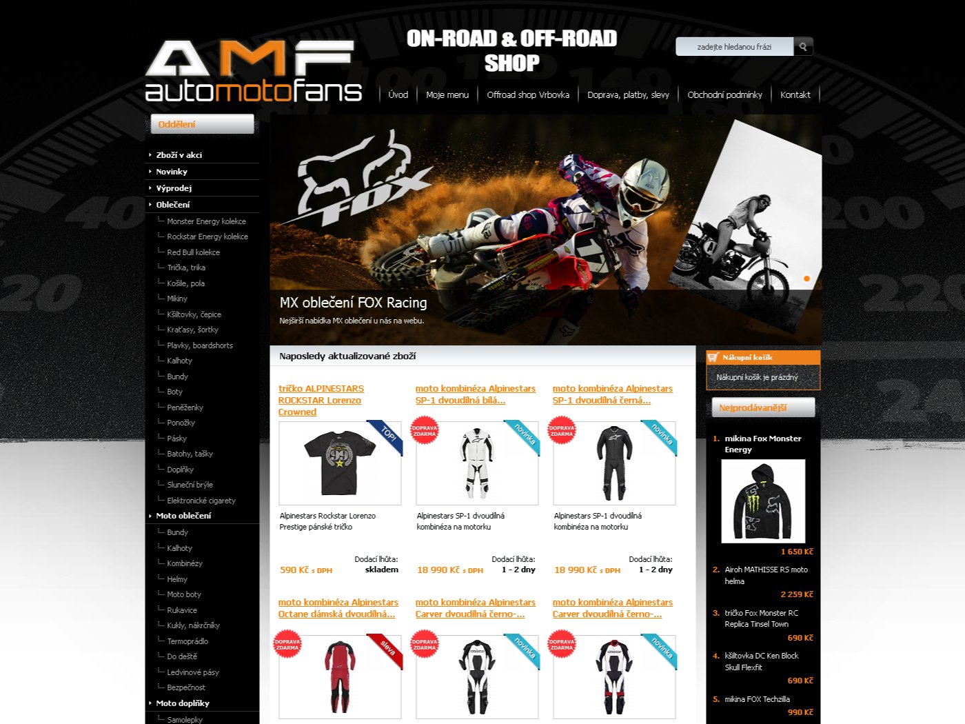 E-shop AutoMotoFans