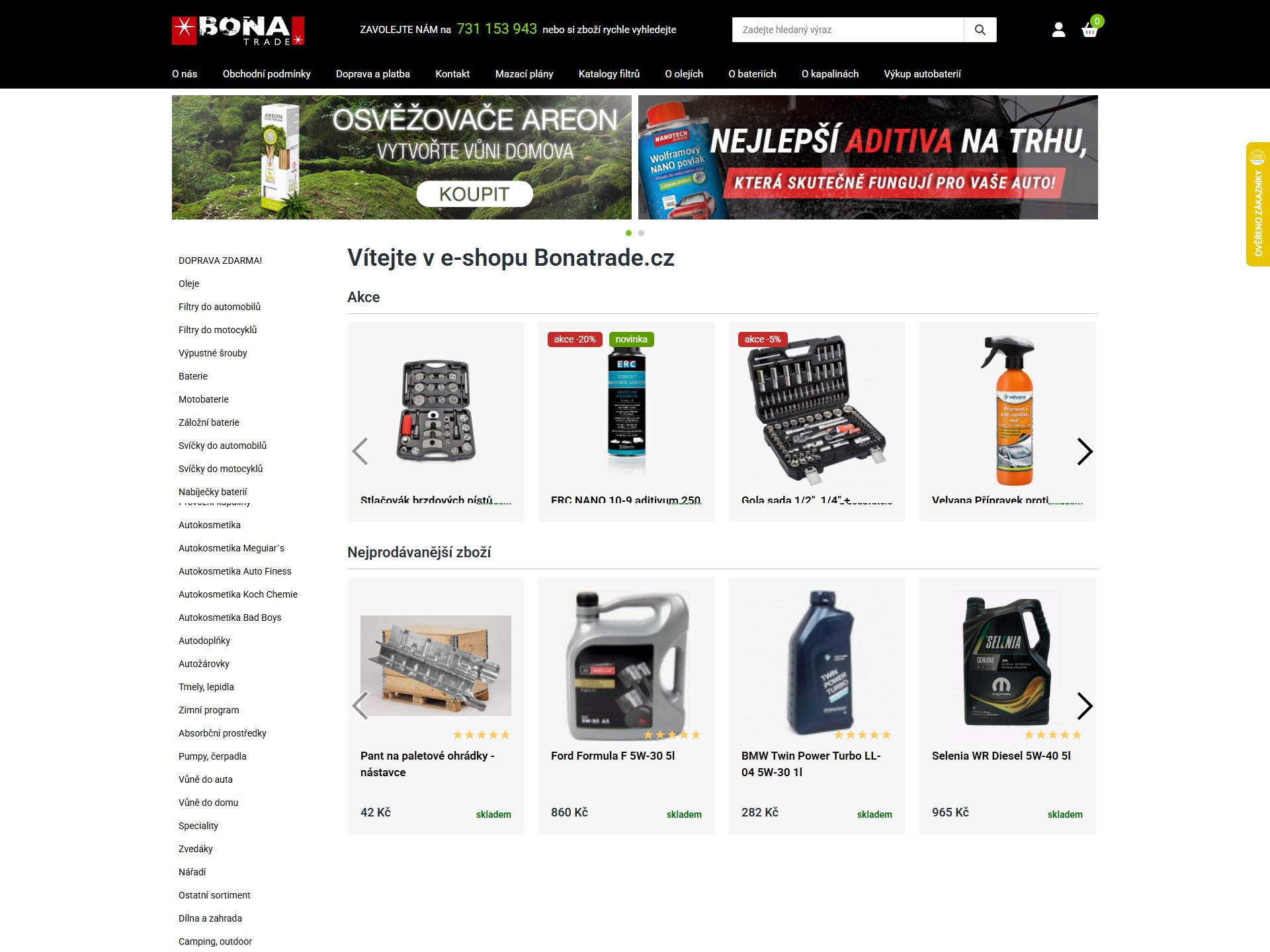 E-shop Bonatrade
