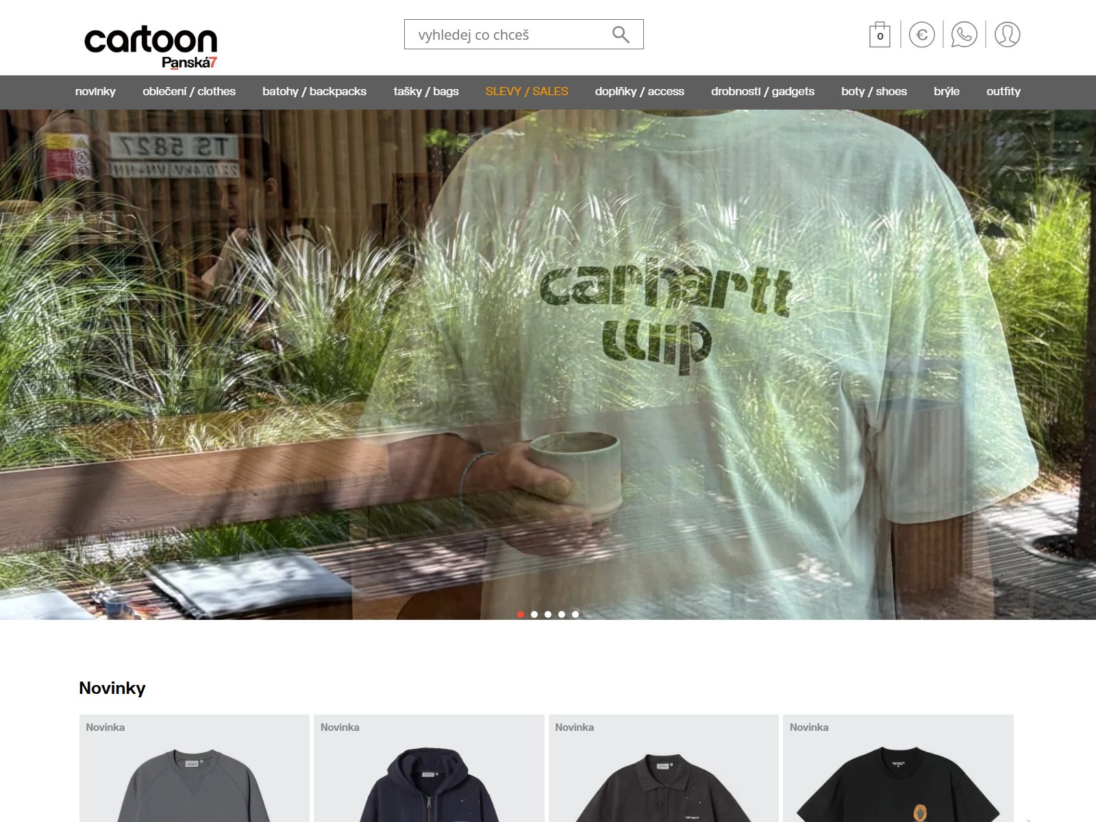 E-shop Cartoon Shop