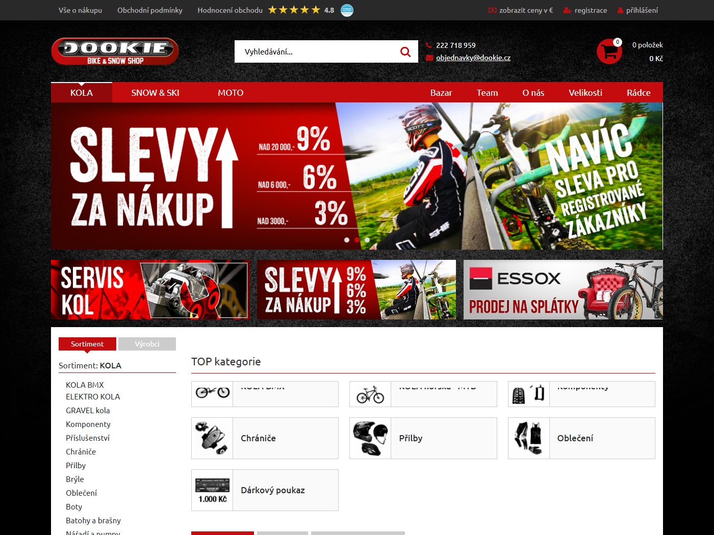 E-shop Dookie.cz