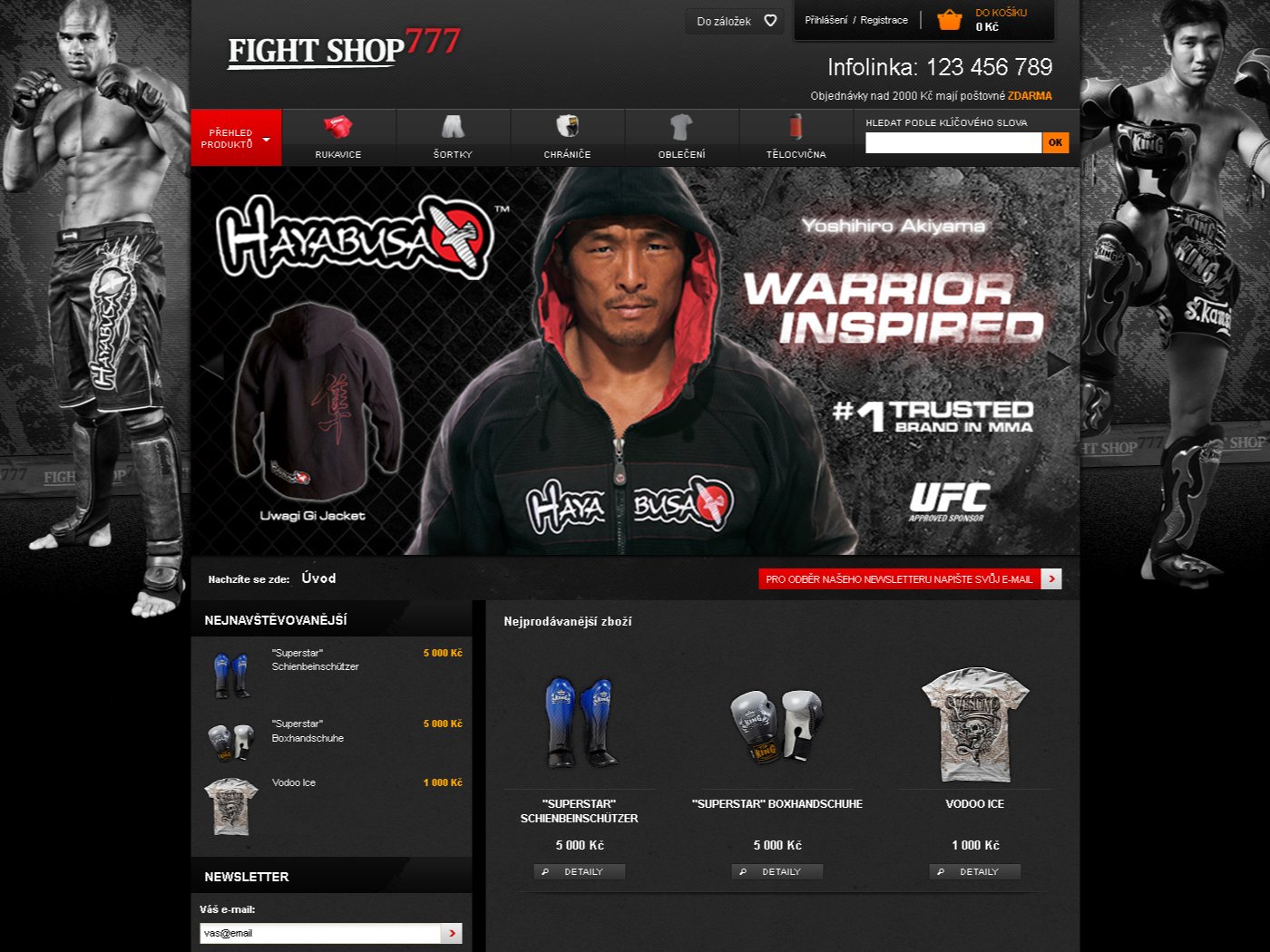 E-shop Fight Shop 777