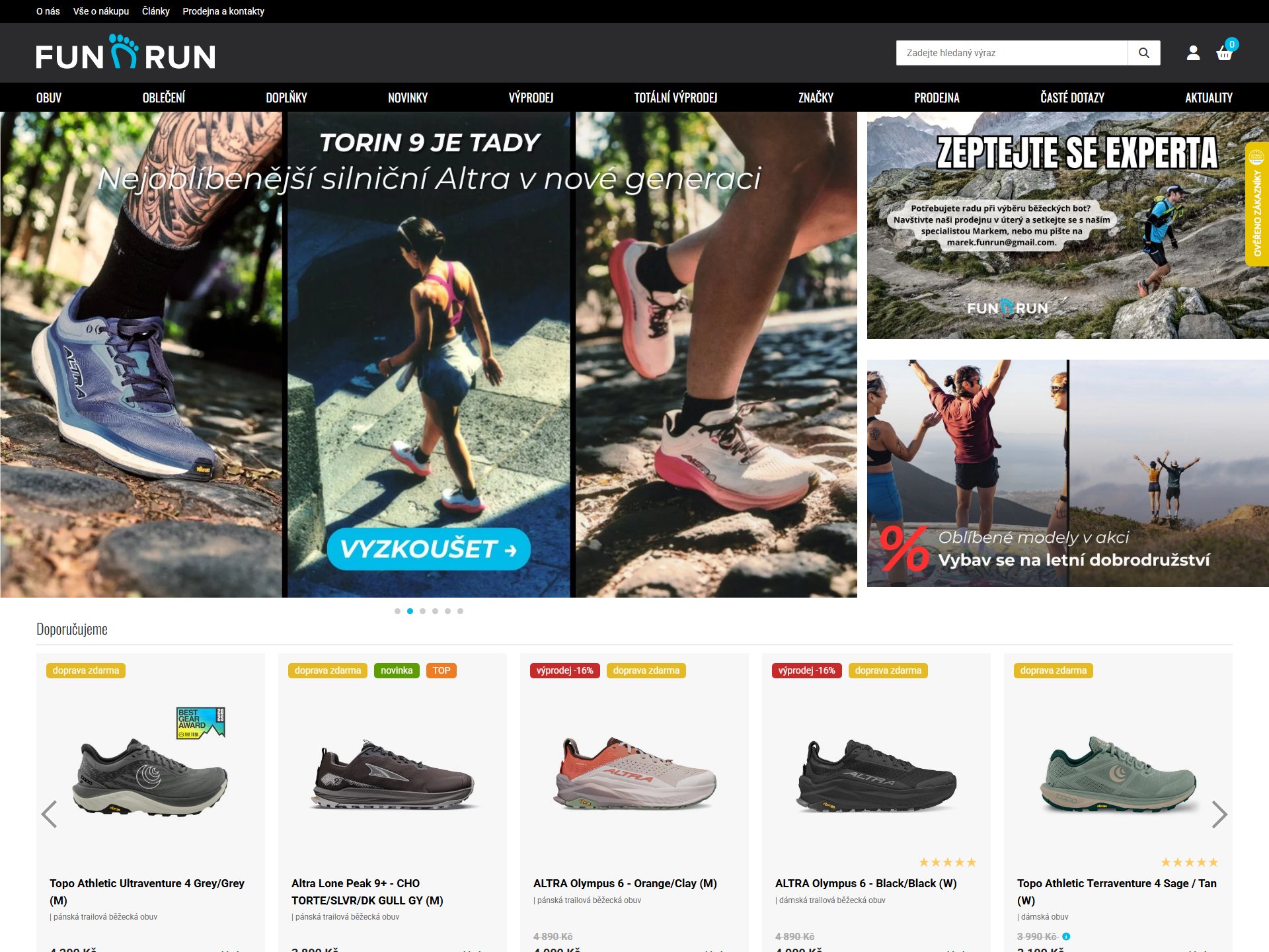 E-shop FunRun