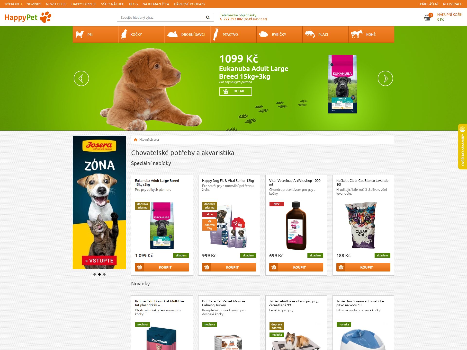 E-shop HappyPet