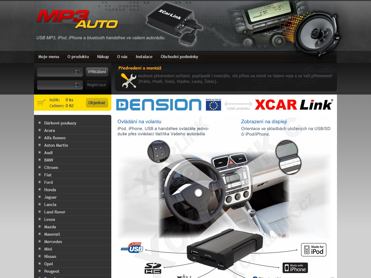 E-shop MP3auto